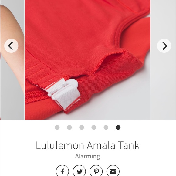 Lululemon Amala Tank size 10 *NWT* - Picture 5 of 8